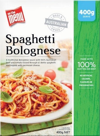 Coles On The Menu Tray Meal 400g offer