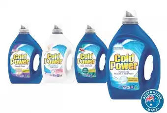 Coles Cold Power Laundry Liquid 1.8 Litre-2 Litre offer