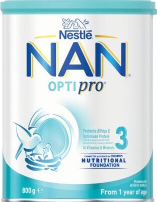Coles Nestlé NAN Optipro Toddler Stage 3 Formula 800g offer