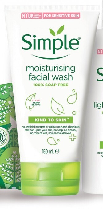Simple Moisturising Facial Wash 150mL