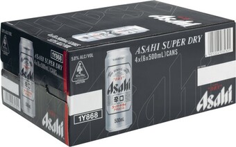 Coles Asahi Super Dry Cans 24x500mL offer
