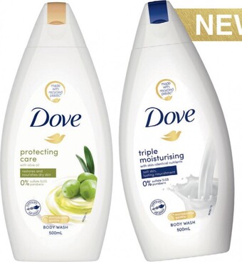 Coles Dove Body Wash 500mL offer