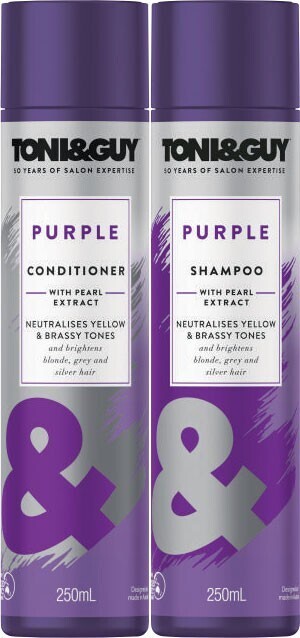 Coles Toni & Guy Shampoo or Conditioner 250mL offer