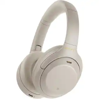 JB Hi-Fi Sony WH-1000XM4 Wireless Noise Cancelling Over-Ear Headphones (Silver) offer