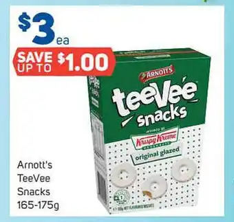 Foodland Arnotts Teevee Snacks offer