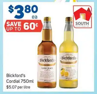 Bickfords Cordial