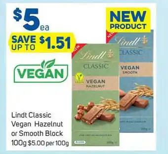 Foodland Lindt Classic Vegan offer