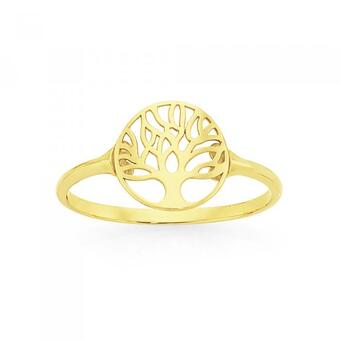 Goldmark 9ct Gold Tree Of Life Dress Ring offer