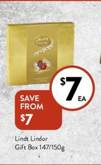 Lindt Lindor Gift Box 147/150g