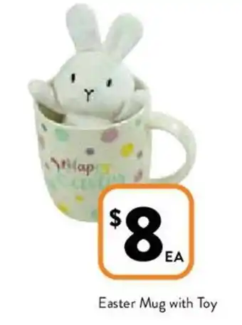 Foodworks Easter Mug with Toy offer