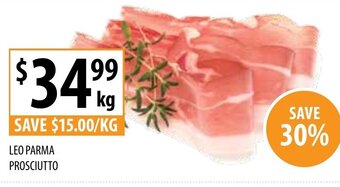 Supabarn Leo Parma Prosciutto offer