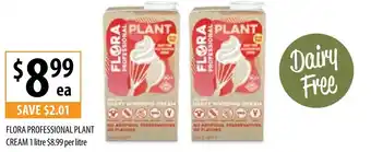 Supabarn Flora Professional Plant Cream 1 Litre offer