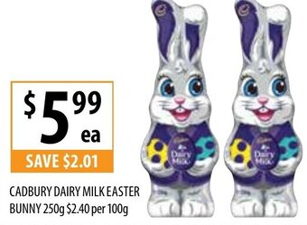 Cadbury Dairy Milk Easter Bunny 250g