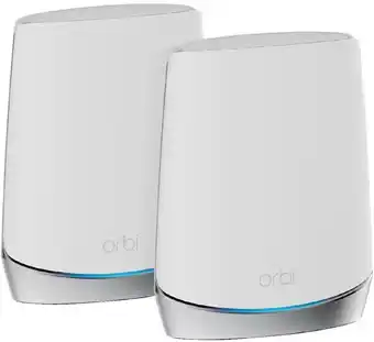 Officeworks Netgear Orbi Dual-Band AX1800 WiFi 6 Mesh System offer