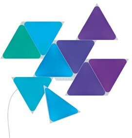 Officeworks Nanoleaf Shapes Triangles Starter Kit (9 Panels)* offer