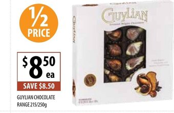 Supabarn Guylian Chocolate Range 215/250g offer