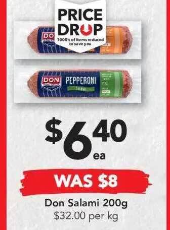 Drakes Don Salami offer