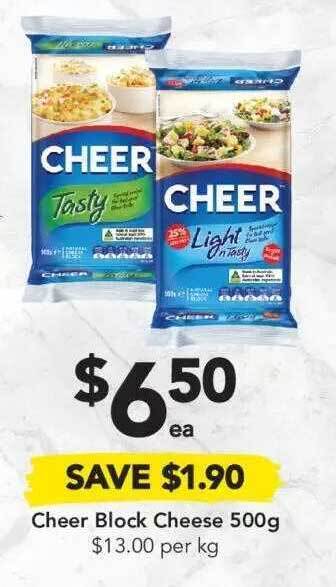 Drakes Cheer Block Cheese offer