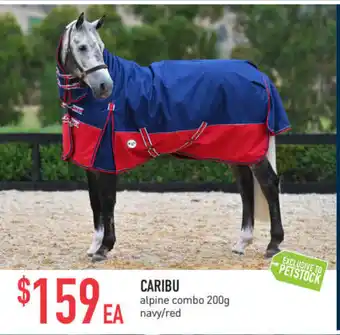 Pet stock Caribu alpine combo 200g navy/red offer