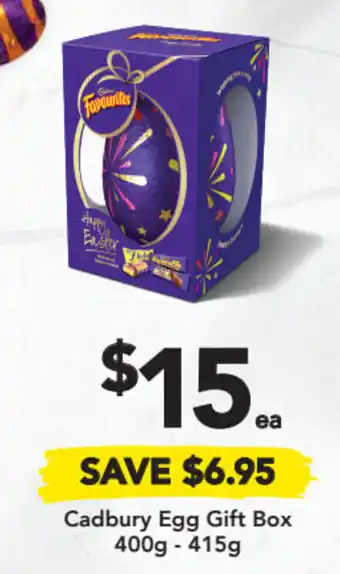 Drakes Cadbury egg gift box 400g - 415g offer