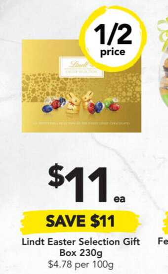 Drakes Lindt easter selection gift box 230g offer