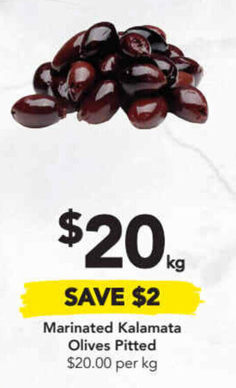 Drakes Marinated kalamata olives pitted offer