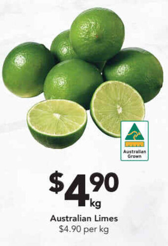 Drakes Australian limes offer
