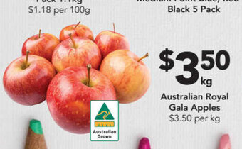 Drakes Australian royal gala apples offer