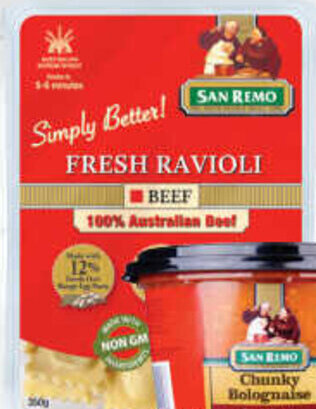 Drakes San remo fresh filled pasta 350g offer