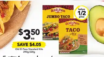 Old el paso standard kits 290-520g