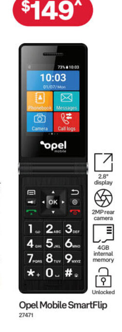 Australia Post Opel mobile smartflip offer