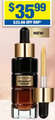 My Chemist L'Oreal Paris Midnight Serum 30ml offer