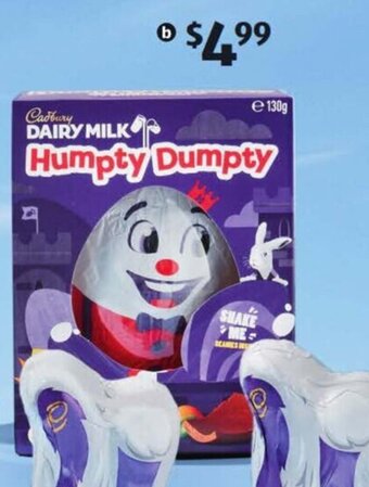 ALDI Cadbury Humpty Dumpty Gift Box 130g offer