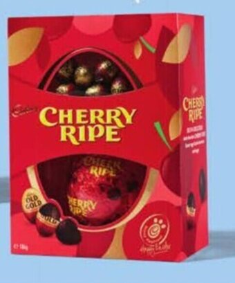 ALDI Cadbury Cherry Ripe Gift Box 186g offer