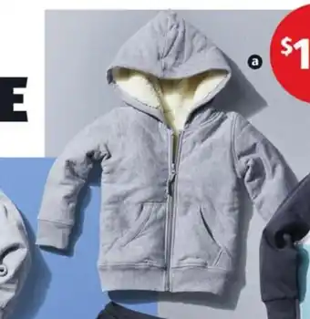 ALDI Children's Quilted Sherpa Jacket offer