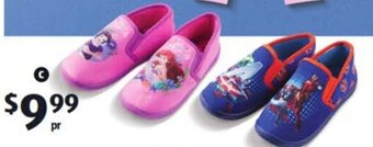 ALDI Children's Licensed Slippers offer