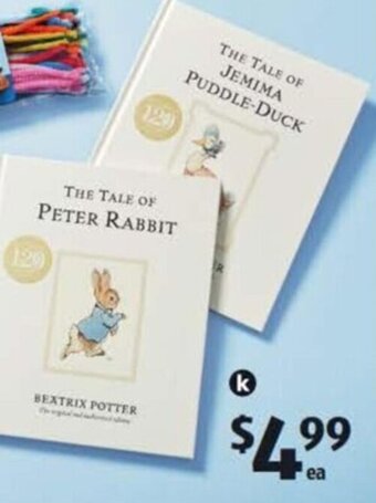 ALDI Beatrix Potter Anniversary Books offer
