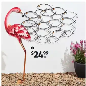 ALDI Metal Garden Art or Statue offer