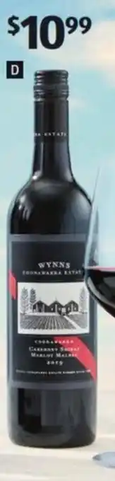 Wynns Coonawarra Estate Cabernet Shiraz Merlot 2019 750ml