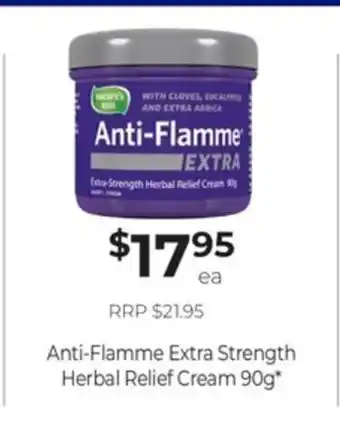 Anti-Flamme Extra Strength Herbal Relief Cream 90g