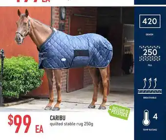 Caribu Quilted Stable Rug