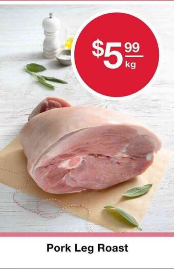 Australian Butchers Store Pork Leg Roast offer