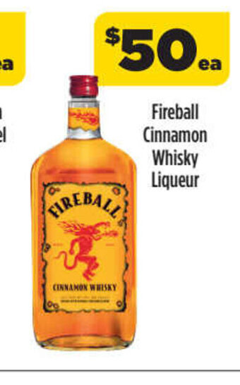 Liquorland Fireball Cinnamon Whisky Liqueur offer