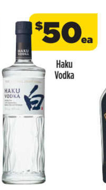 Liquorland Haku Vodka offer