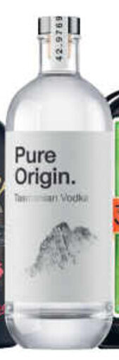 Liquorland Pure Origin Tasmanian Vodka offer