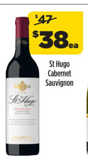 Liquorland St Hugo Cabernet Sauvignon offer