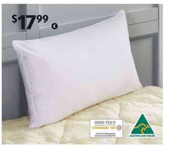 ALDI Wool Blend Pillow offer
