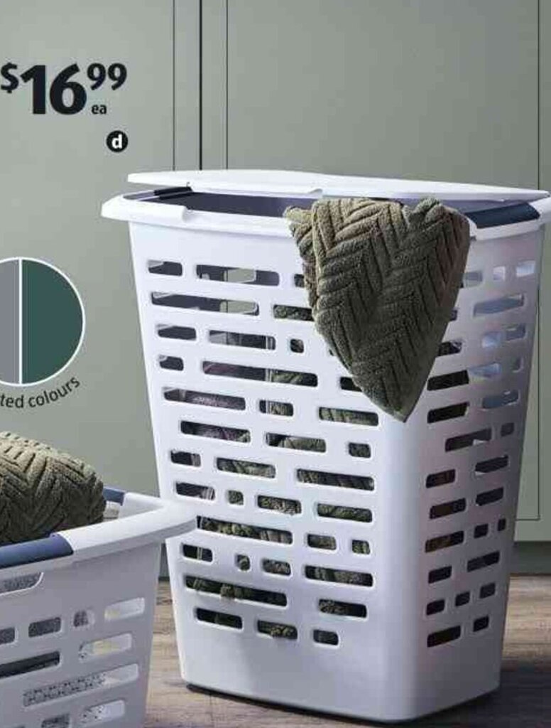 Laundry Hampers offer at ALDI