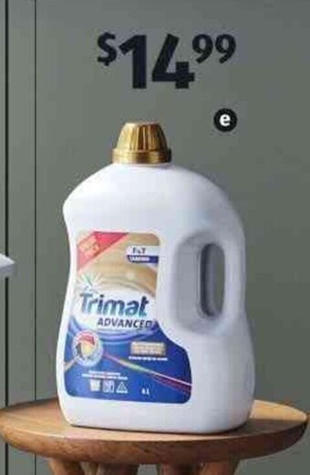 ALDI Trimat Laundry Liquid 4L offer