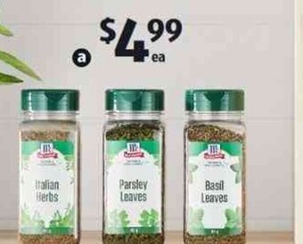 Mccormick Assorted Bulk Spices 40G-350G